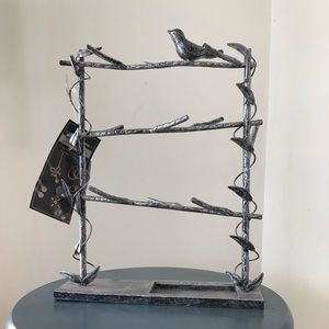 Bird Metal Jewelry Holder